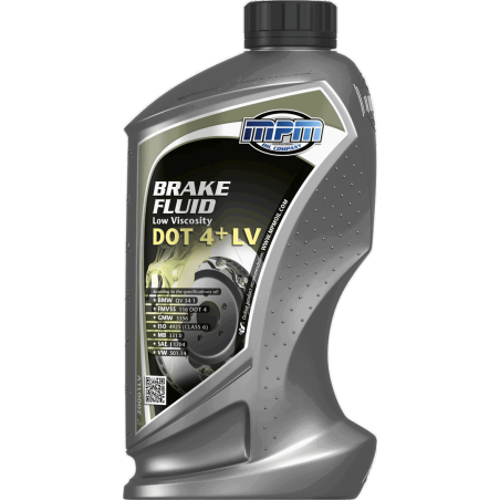 MPM Brake Fluid Low Viscosity DOT 4+ LV 1L