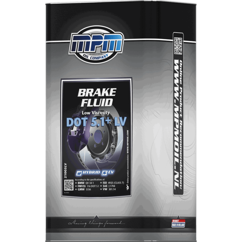 MPM Brake Fluid Low Viscosity DOT 5.1+ LV 5L