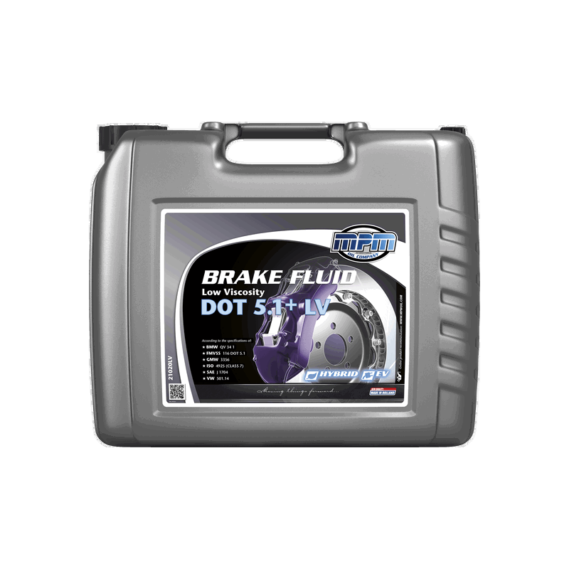 MPM Brake Fluid Low Viscosity DOT 5.1+ LV 20L
