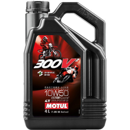 MOTUL 300V2 FACTORY LINE ROAD RACING 4T 10W50 4L