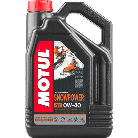 MOTUL SNOWPOWER 4T 0W40 4L