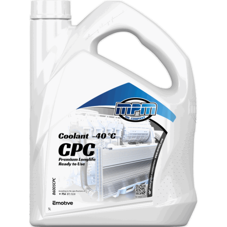 MPM Coolant Premium Longlife -40°C CPC Ready to Use 5L