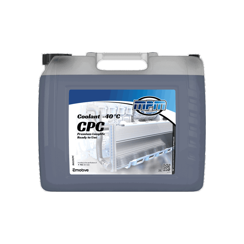MPM Coolant Premium Longlife -40°C CPC Ready to Use 20L