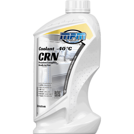 MPM Coolant Premium Longlife -40°C CRN Ready to Use 1L