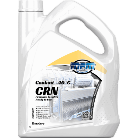 MPM Coolant Premium Longlife -40°C CRN Ready to Use 5L