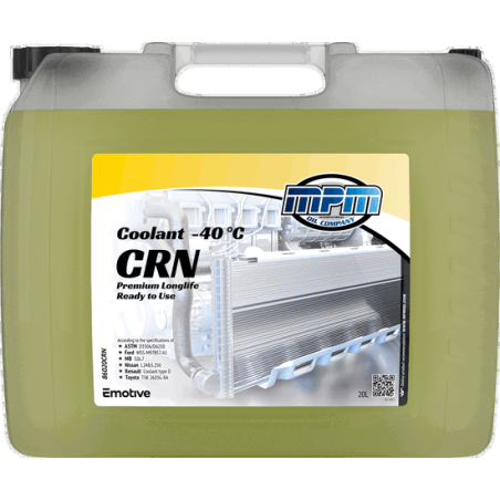 MPM Coolant Premium Longlife -40°C CRN Ready to Use 20L