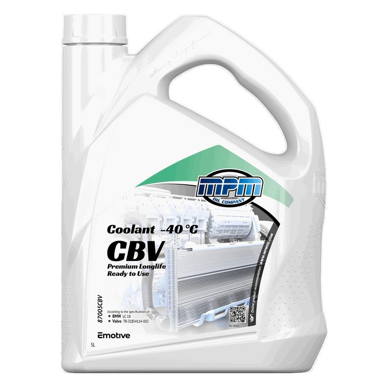 MPM Coolant Premium Longlife -40°C CBV Ready to Use 5L