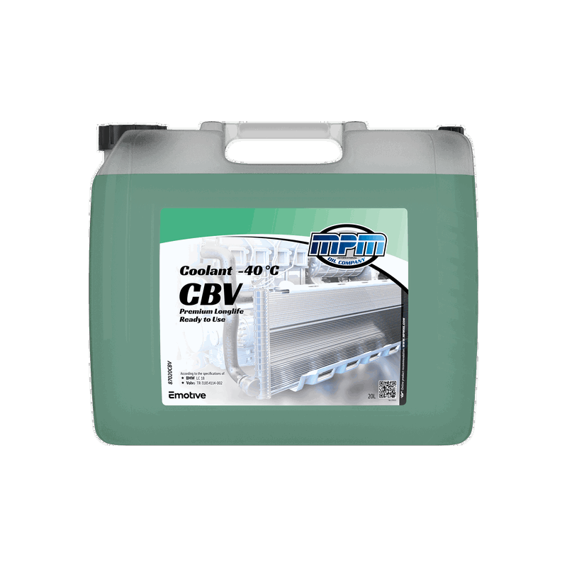 MPM Coolant Premium Longlife -40°C CBV Ready to Use 20L