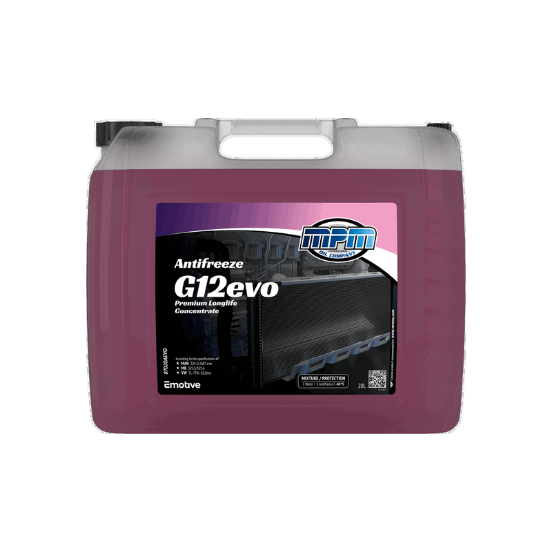 MPM Antifreeze Premium Longlife G12evo Concentrate 20L