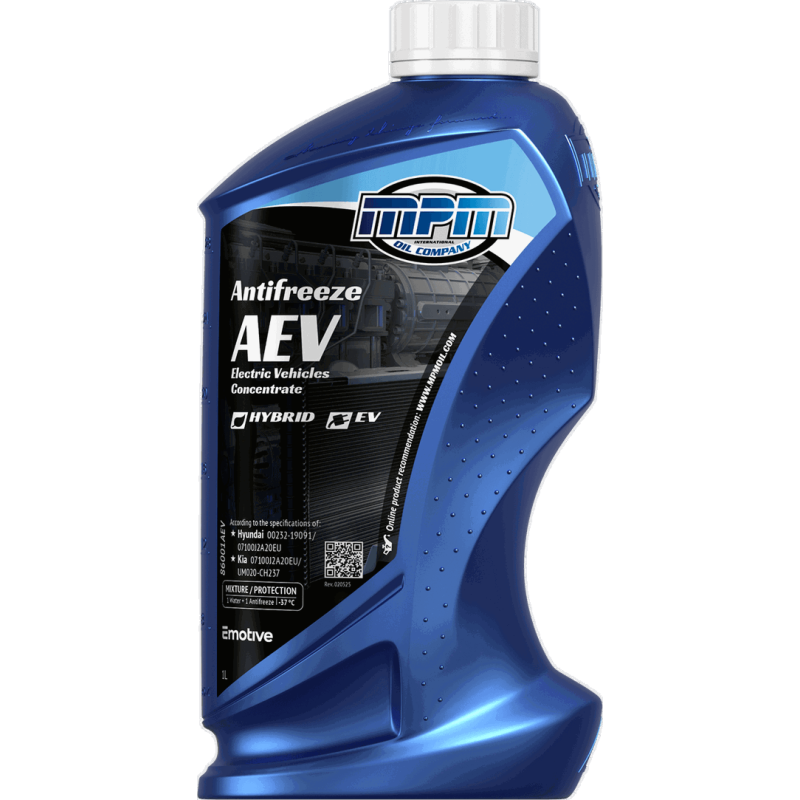 MPM Antifreeze Electric Vehicles AEV Concentrate 1L