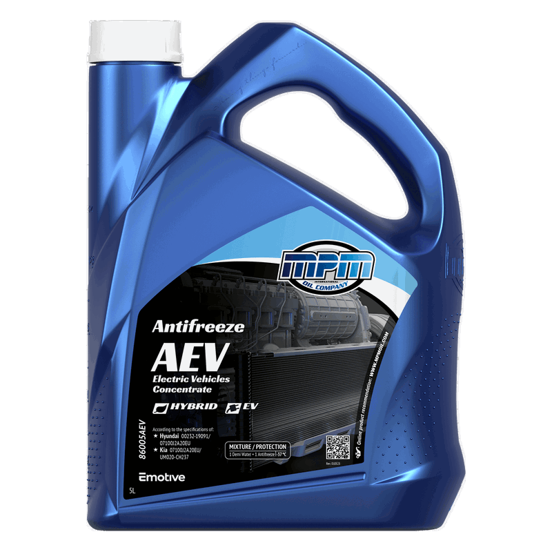 MPM Antifreeze Electric Vehicles AEV Concentrate 5L