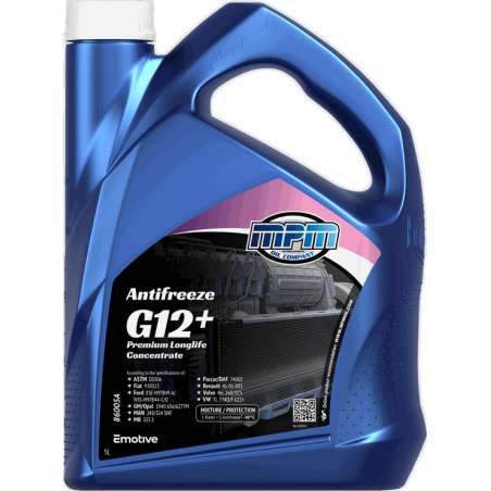 MPM Antifreeze Premium Longlife G12+ Concentrate 5L