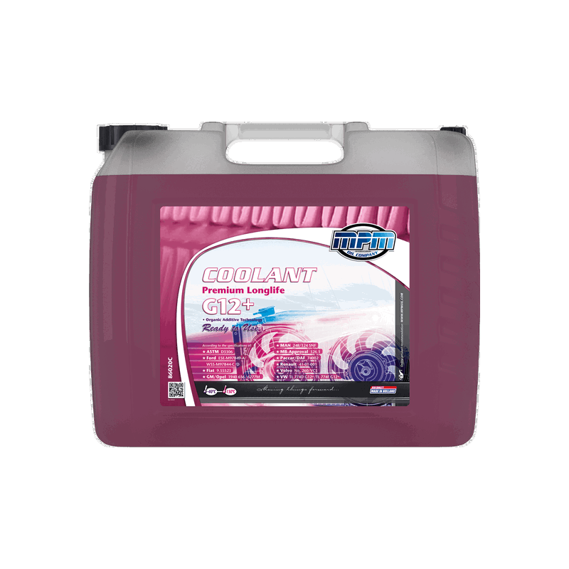 MPM Coolant Premium Longlife -40°C G12+ Ready to Use 20L