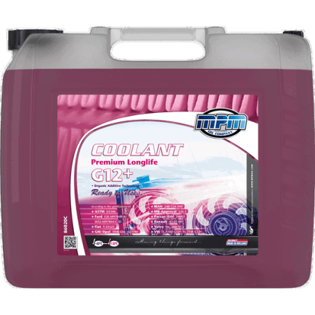 MPM Coolant Premium Longlife -40°C G12+ Ready to Use 20L
