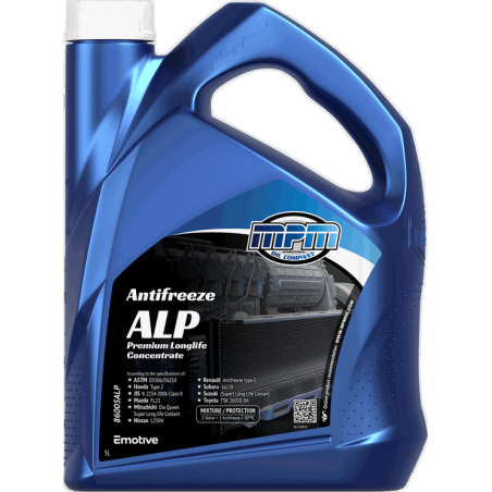 MPM Antifreeze Low Phosphate ALP Concentrate 5L