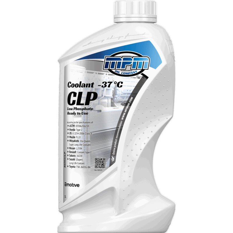 MPM Coolant Low Phosphate -37C CLP Ready to Use 1L