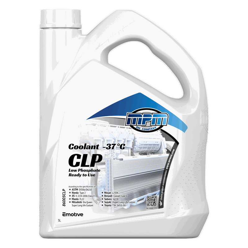 MPM Coolant Low Phosphate -37C CLP Ready to Use 5L