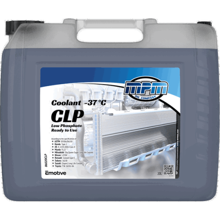 MPM Coolant Low Phosphate -37C CLP Ready to Use 20L