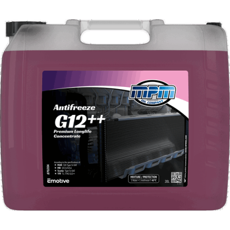 MPM Antifreeze Premium Longlife G12++ Concentrate 20L