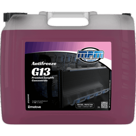 MPM Antifreeze Premium Longlife G13 Concentrate 20L