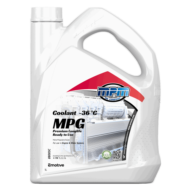 MPM Coolant MPG Ready to Use 5L