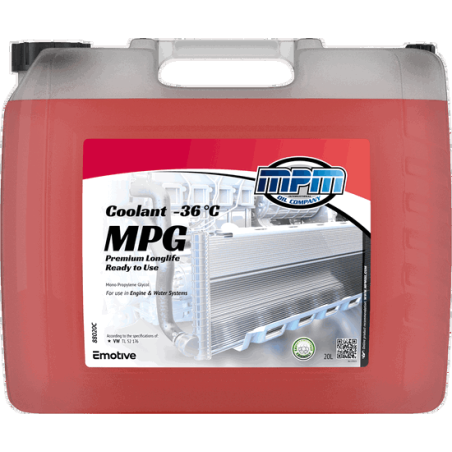 MPM Coolant MPG Ready to Use 20L
