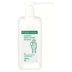 ECOSOFT WASH LOTION SENSITIVE VEDELSEEP 1L/PUMP CHEMI-PHARM