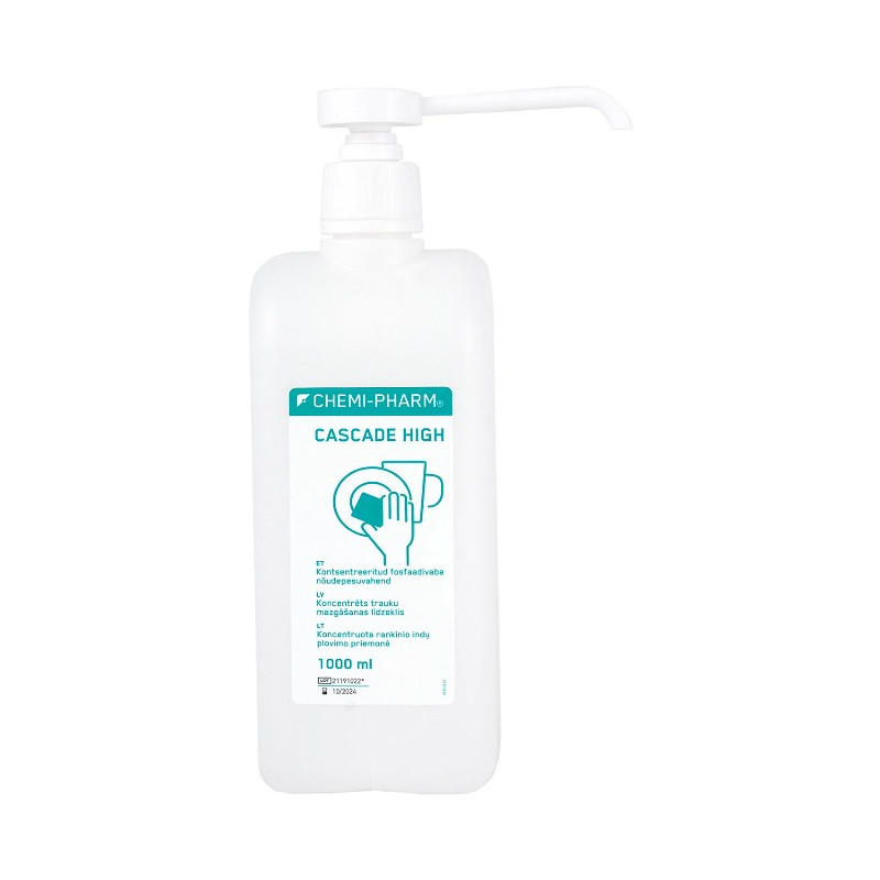 CASCADE HIGH NÕUDEPESUVAHEND 1L/PUMP CHEMI-PHARM
