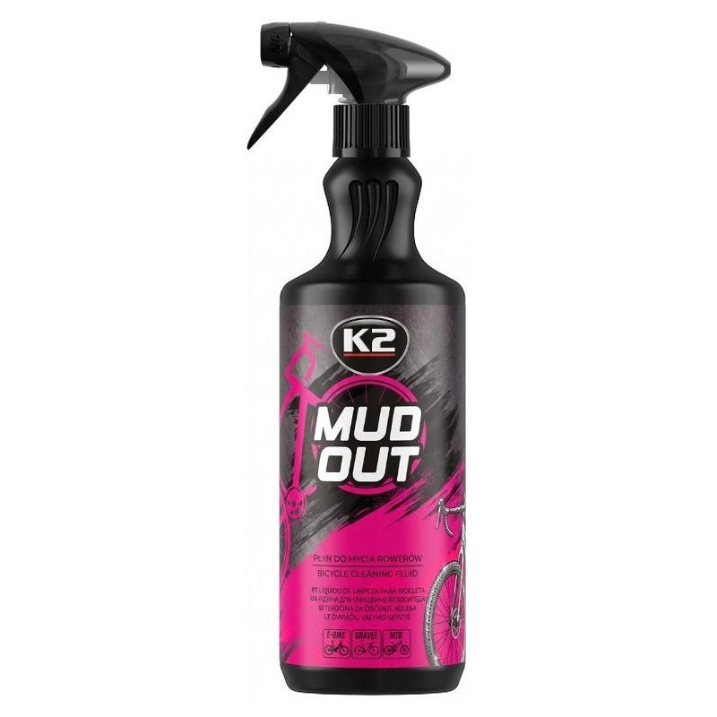 K2 MUD OUT JALGRATTA/MOOTORRATTA PESUAINE 1L