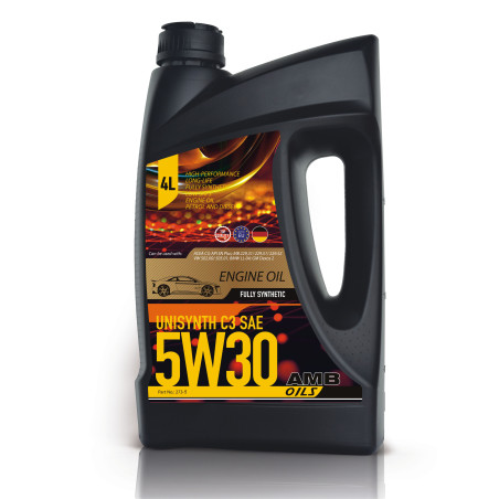 AMB Oils UniSynth C3 SAE 5W30 4L
