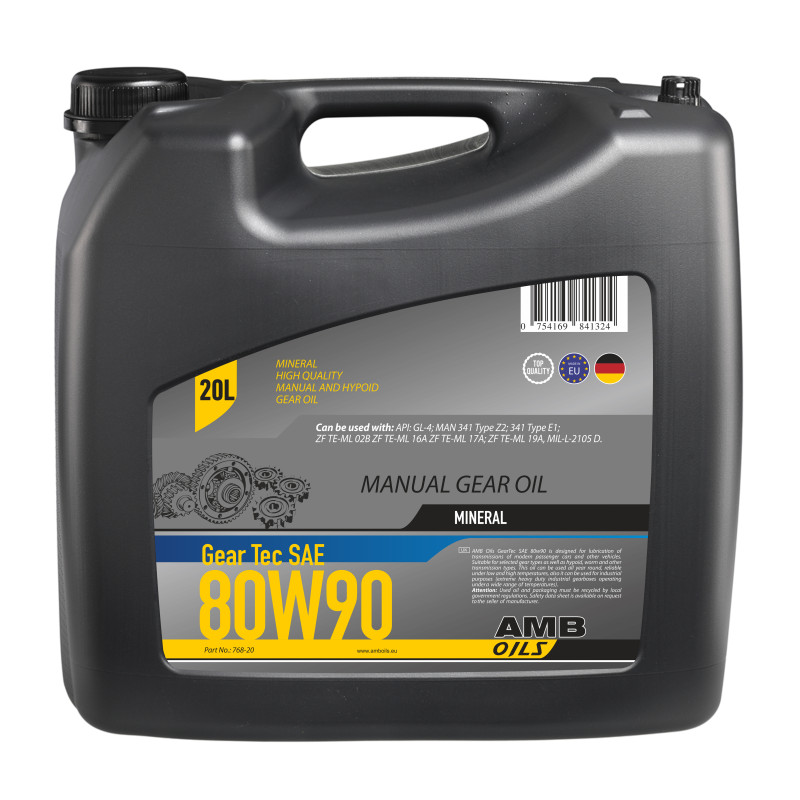 AMB Oils GearTec SAE 80W90 20L