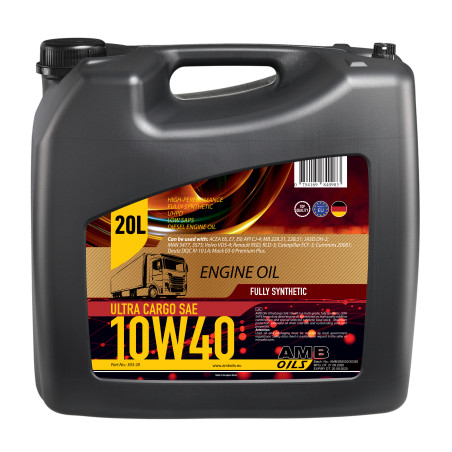 AMB Oils Ultra Cargo SAE 10W40 20L