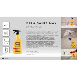 ERLA SANIZ MAX TUGEVATOIMELINE KATLAKIVI EEMALDUSVAHEND 750ML/PIHUSTI