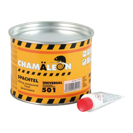501 Polüesterpahtel 1kg+kõvendi hall