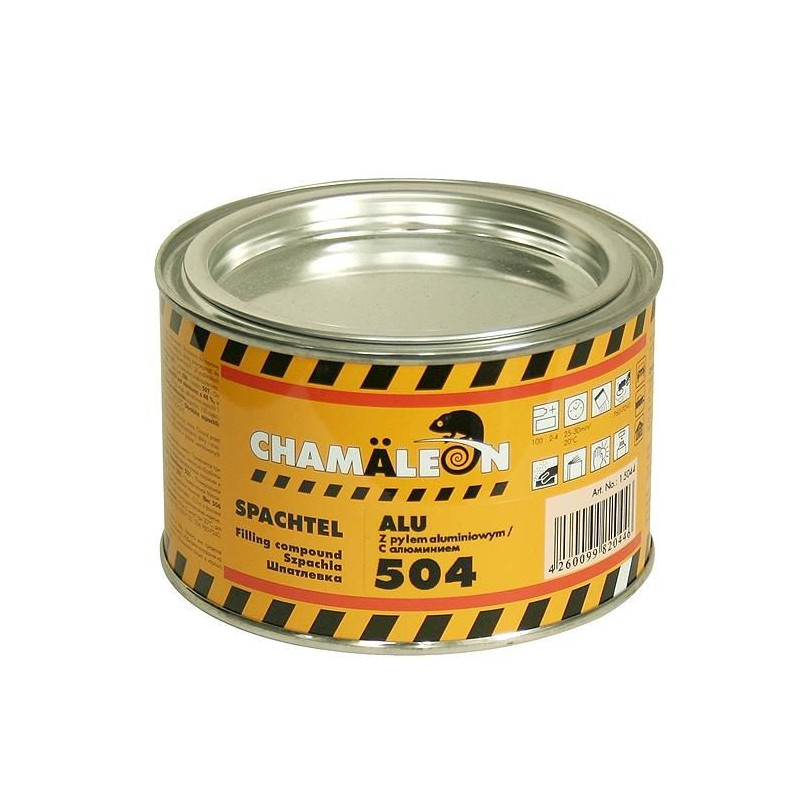 504 Alumiiniumpahtel+kõvendi hall 500g