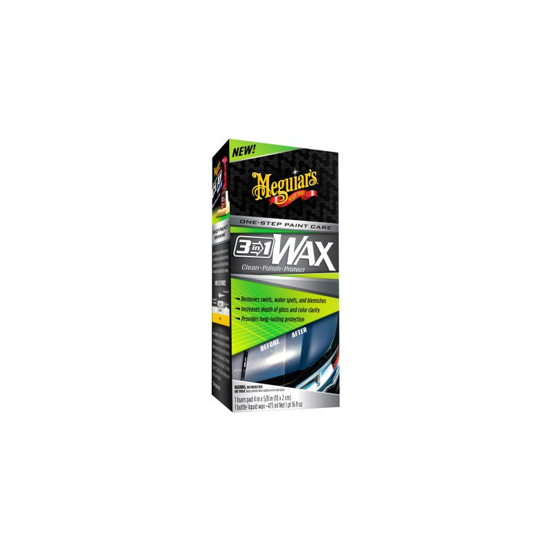 Meguiars kolm-ühes vaha 473ml + aplikaator