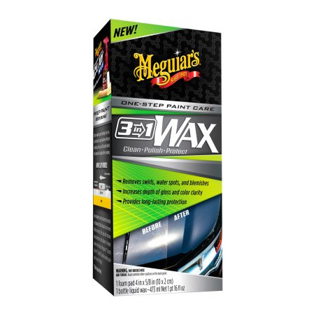 Meguiars kolm-ühes vaha 473ml + aplikaator
