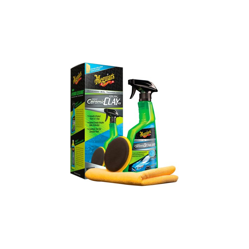 Meguiars keraamiline hooldusvahend 532ml + savipadi + mikrokiudlapp