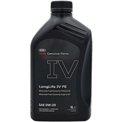 AUDI LONGLIFE IV FE 0W20 1L