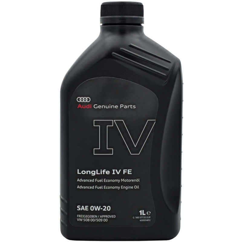 AUDI LONGLIFE IV FE 0W20 1L