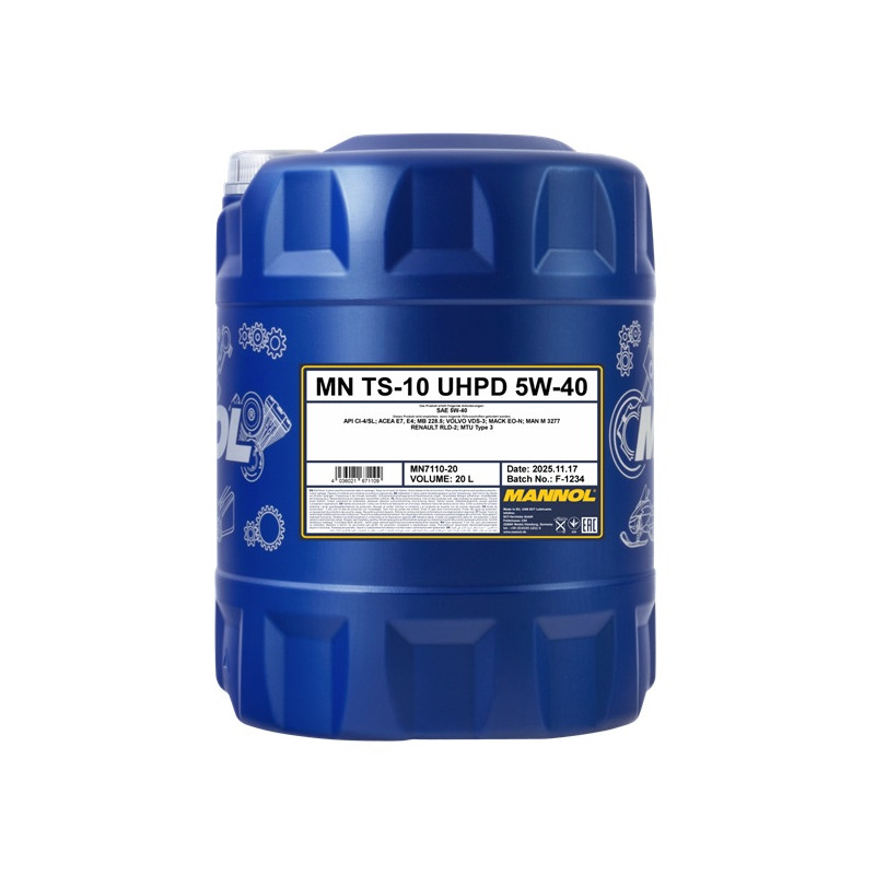 Mannol 7110 TS-10 UHPD 5W40 20L