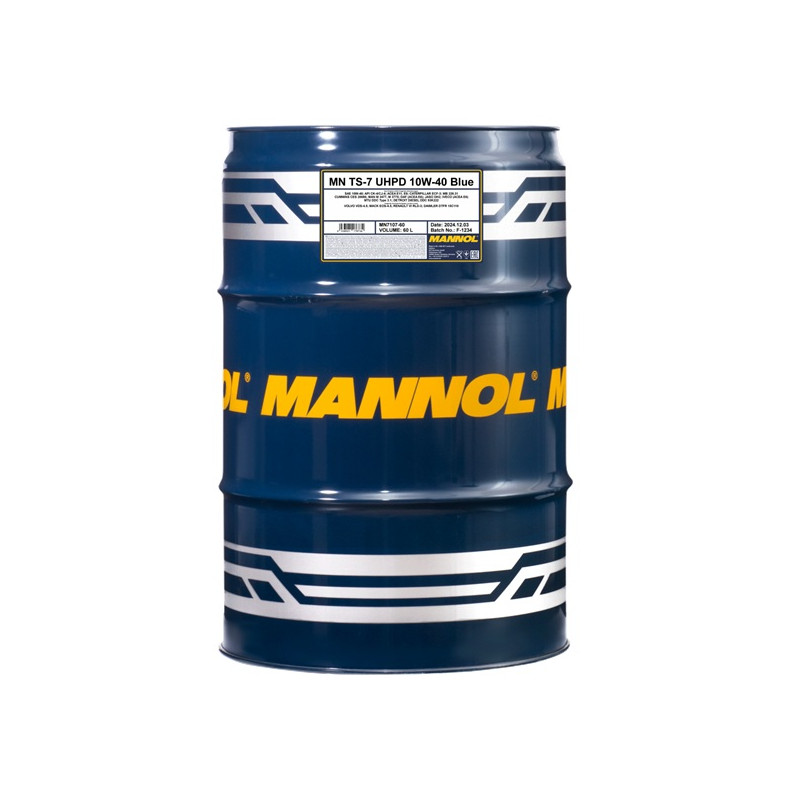 Mannol 7107 TS-7 UHPD Blue 10W40 60L