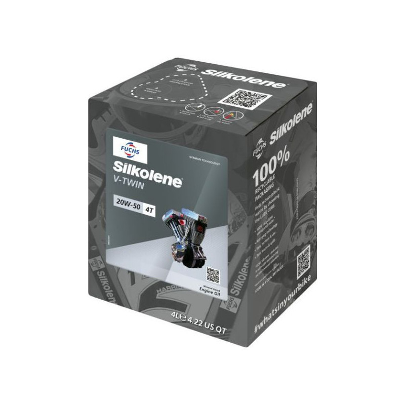FUCHS V-TWIN 20W50 4L