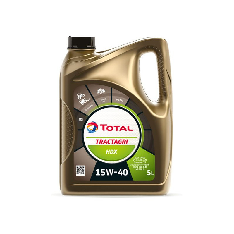 TOTAL TRACTAGRI HDX 15W40 5L