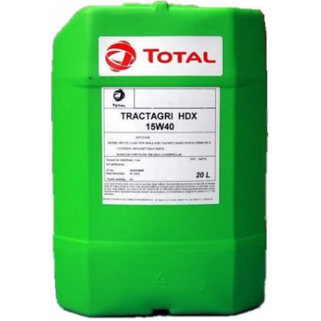 TOTAL TRACTAGRI HDX 15W40 20L