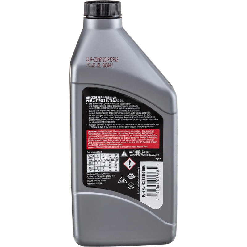 QUICKSILVER PREMIUM PLUS 2T 1L