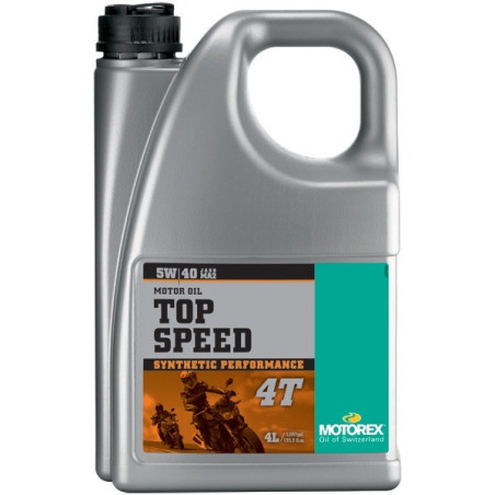 MOTOREX TOP SPEED 4T 5W40 4L