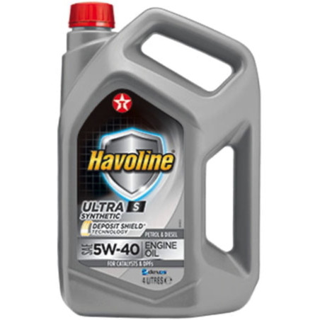 TEXACO HAVOLINE ULTRA S 5W40 4L