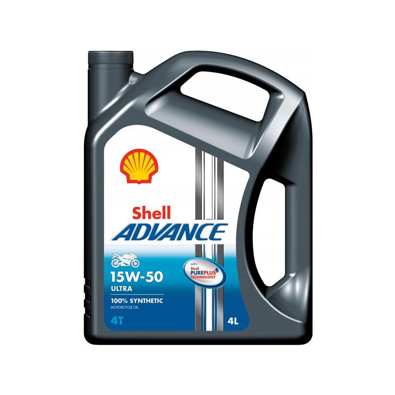 SHELL ADVANCE ULTRA 4T 15W50 4L