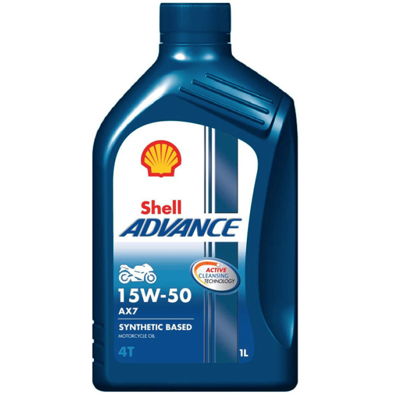 SHELL AX7 15W50 1L